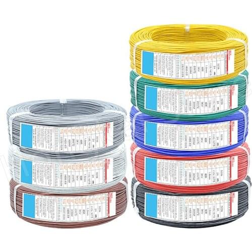 UL3239 White Silicone Cable Wire 30 28 26 24 22 20 18 16 14AWG Flexible Stranded Tinned Copper 200