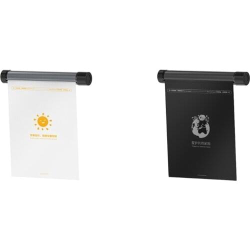 D7WD Multifunctional Car Trash Bag Roller Design 40 Pcs Disposable Bags Tearable