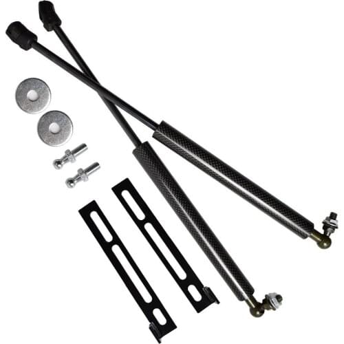 For Suzuki Jimny for Mazda AZ-Offroad 1998-2018 Front Hood modify Gas Spring Carbon FIber Lift Supports Struts Rod Arm Shocks