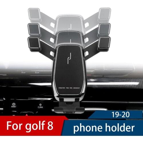 For Volkswagen golf 8 mobile phone bracket navigation bracket interior golf mk8 mobile phone holder accessories