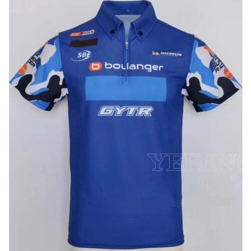 Summer Short Sleeve For Yamaha Mootorcycle Downhill Bike ATV motor New Polo Shirts Motorbike Jersey Mens