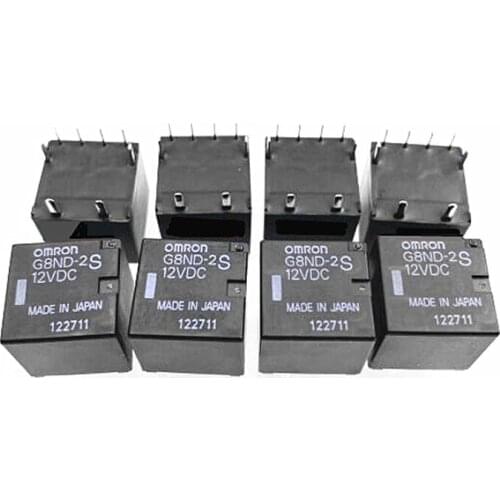 HOT NEW OMRON relay G8ND-2S G8ND 2S G8ND2S 12VDC DC12V 12V CAR AUTO RELAY 8PIN