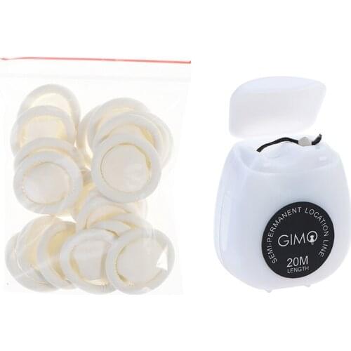 20m Mapping pre-ink string for Microblading eyebow Make Up Dyeing Liner Thread Semi Permanent Positioning Eyebrow Measuring Tool