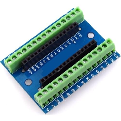 NANO V3.0 3.0 Controller Terminal Adapter Expansion Board NANO IO Shield Simple Extension Plate for arduino DIY Kit