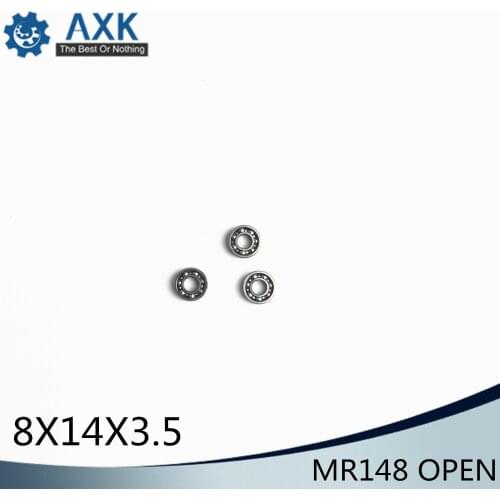 MR148 Bearing 8*14*3.5 mm ABEC-1 ( 10 PCS ) Miniature MR148 Open Ball Bearings L-1480