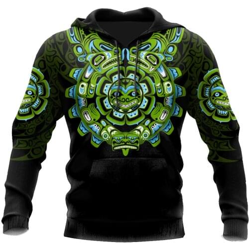 The Sea Serpent - Native Indian 3D Printed Unisex Hoodie Men Sweatshirt Streetwear Zip Pullover Casual Jacket Tracksuit KJ0255