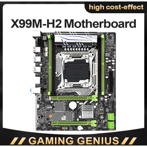 New Product X99 Motherboard Lga 2011-3 Socket Support E5 V3 V4 Cpu and 4*DDR4 ECC REG RAM With 2*PCIE-16X SSD M.2 NVME, Wifi
