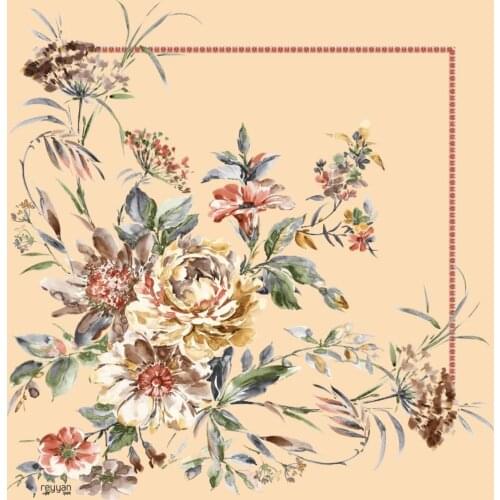 REYYAN SILK TEXTURED OYALIK WRITING PATTERN-15290-RENK-28