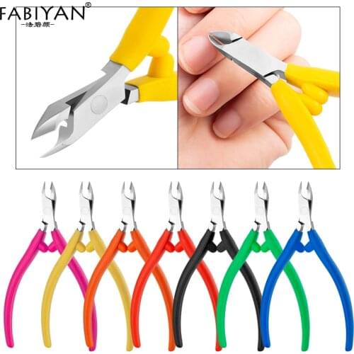 Fingernail Toenail Pedicure Pliers Nail Art Cuticle Nippers Cutter Trimming Dead Skin Remover Tool Manicure Care Clipper Scissor
