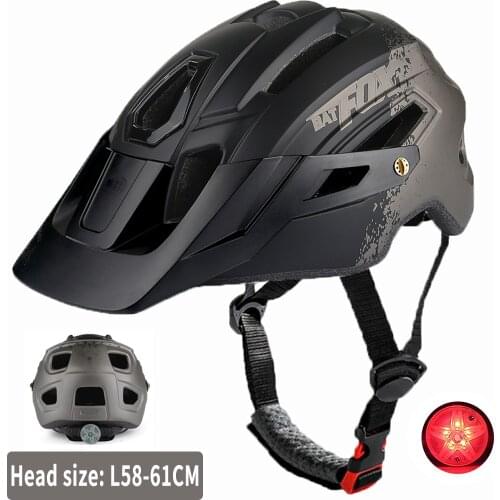 MTB helmet cycling Men Women Safely Mountain road bike helmet EPS bicycle helmet light Outdoor Sports Riding Protective Helmets