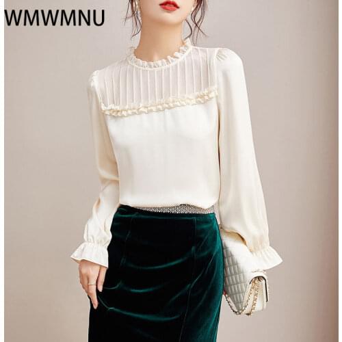 Кружевные блузки WMWMNU China At AliExpress