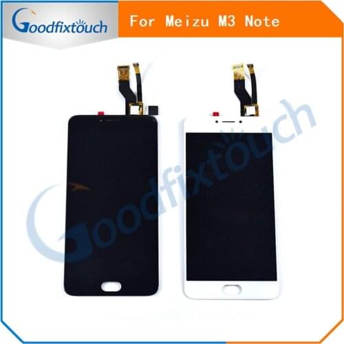 For Mei zu M3 Note LCD Display Touch Screen Digitizer Assembly With Frame For M3 Note Replacement Parts