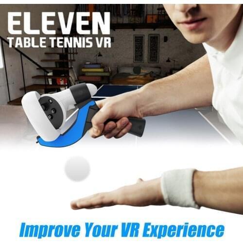 1PC Grip Handle For Oculus Quest 2 Table Tennis Paddle Controllers Playing Eleven Table Tennis VR Game