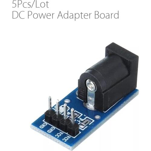 5pcs/lot DC-005 Power Supply Module DC Power Module 5.5-2.1mm Power Adapter Board