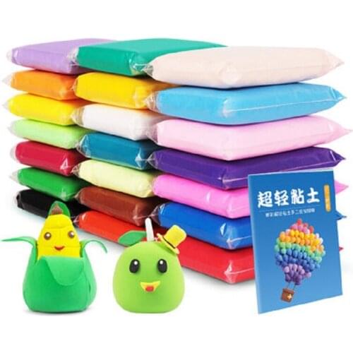 Safe and non-toxic color clay plasticine. Manual DIY parent-child interactive toy