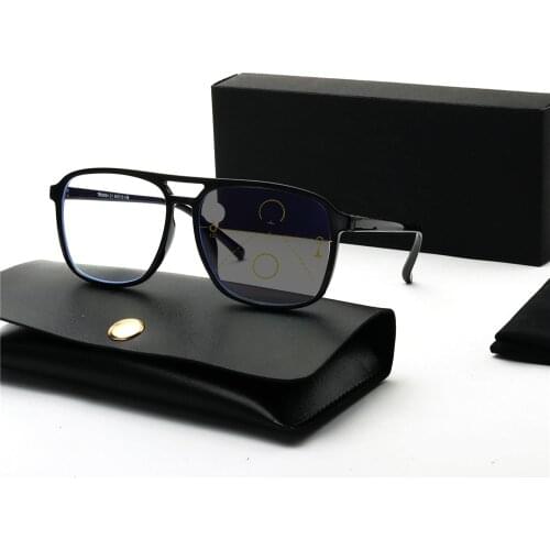 Oversized Progressive Multi Focus Reading Glasses men Women Brand Designer Adjusting vision Photochromism Presbyopic Glasses NX