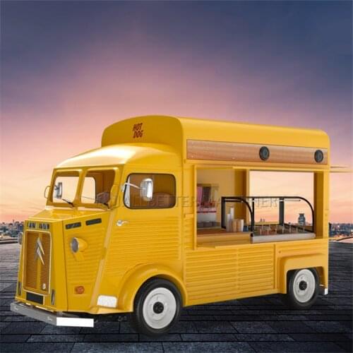Electric Gas Food Car Mobile Restaurant Taco Pizza Cart Hot Dog Ice Cream Food Truck Equipment