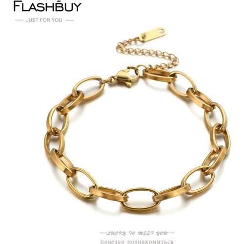 Flashbuy Golden Bracelets
