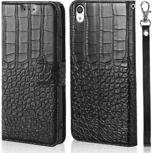 Magnetic Flip Leather Case For Sony Xperia Z5 Premium Xperia Z5 Plus E6853 E6883 with Strap for Xperia L S36H S 36H C2105