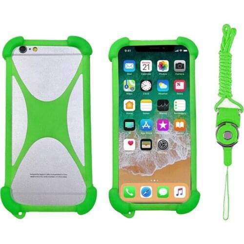 For Huawei Y8S Y9A Smartphone Soft Silicone Case Bumper Rubber Lanyard Phone Case for Huawei P Smart 2021 Y7A Universal Case