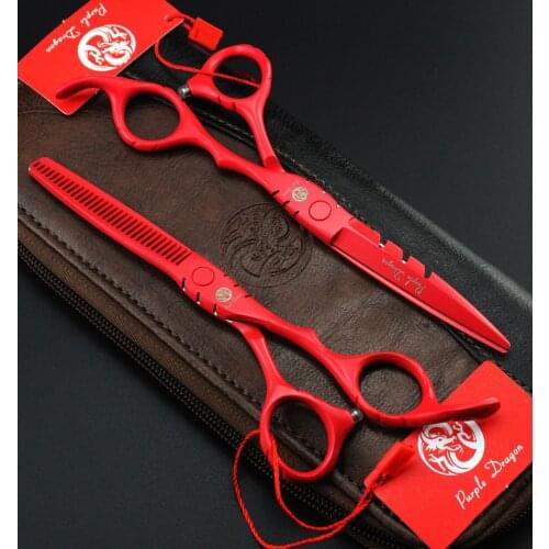 5.5 inch 15.5cm Japan 440C Professional Human Hair Scissors Set FOR HOME USE