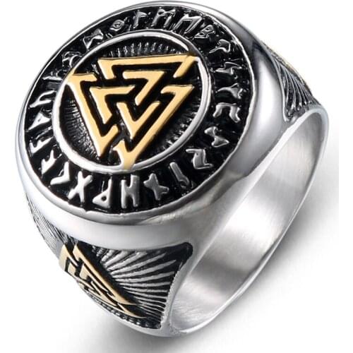 Norse viking Valknut Ring