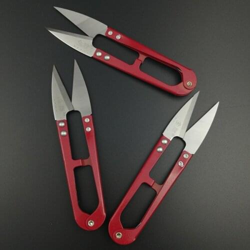 1Pcs High Quality Patchwork big yarn Scissors Handmade U shape Thread Clipping Scissors