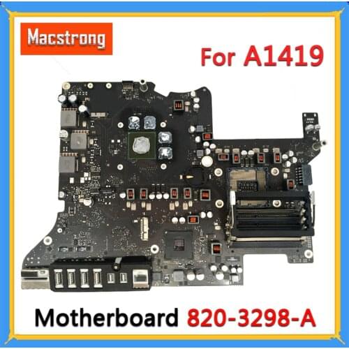 Tested Original 27" A1419 Motherboard 820-3298-A for iMac A1419 Logic Board With 512MB Graphic Card 2012