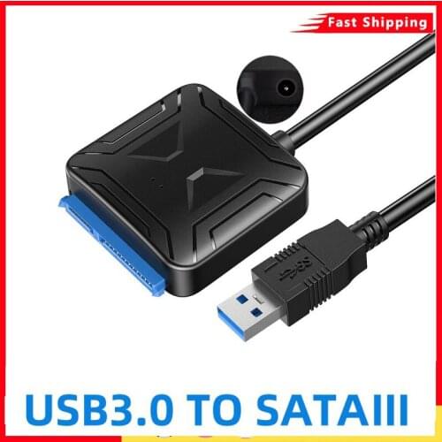 USB 3.0 To SATA 3 Cable SATA To USB Adapter Convert Cables Support 2.5/3.5 Inch External HDD SSD Hard Disk Drive Adapter For PC