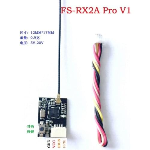 FS-RX2A Pro V1 receiver FS receiver PPM SBUS signal FS-I6