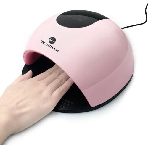 Professional 80W UV LED Nail Lamp Drying Curing Light 36pcs UV LED Lamp Beads Auto Sensor Machine Nail Art Tool 2019 Brand New