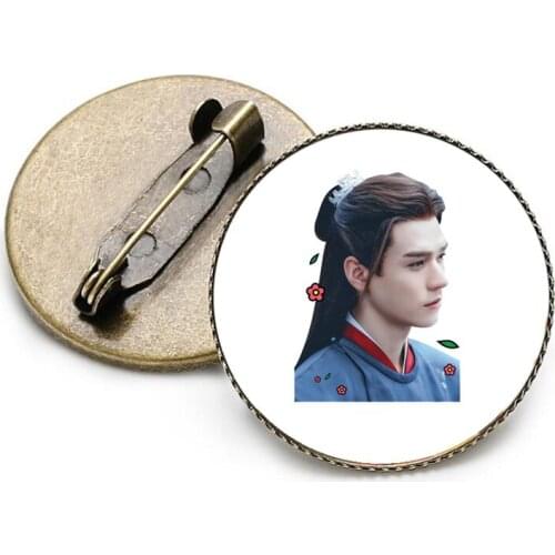 Shan He Ling WORD OF HONOR Cartoon Pin Creative Brooch Wen Kexing Zhou Zishu Brooch Badge Clothes Decoration Badges Backpack