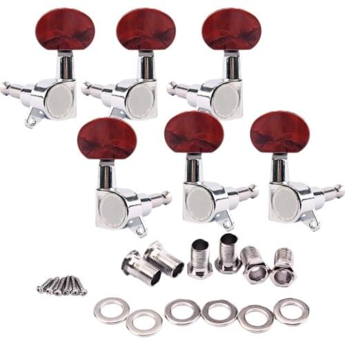 Acoustic Guitar String Enclosed Tuning Pegs Tuners Keys Machine Heads 3L 3R