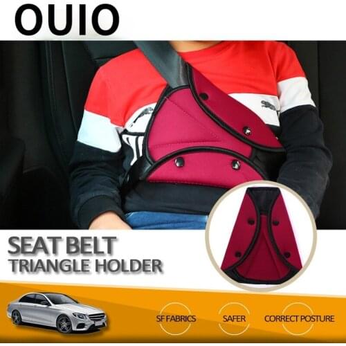 Car Rear Seat Safety Belt Adjust Child Protection Device For Nissan Qashqai Opel Astra J H Kia Ceed Sorento Skoda Octavia A5 A7