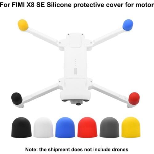 4Pcs Drone Motor Caps Protective Silicone Anti-dust Cover for Xiaomi FIMI X8 SE