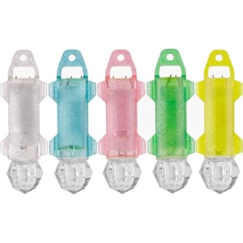 1PC Mini LED Fishing Flash Light Deep Drop Underwater Fish Squid Lure Light Flashing Lamp Baits Pesca Iscas Fish Tackle Tools