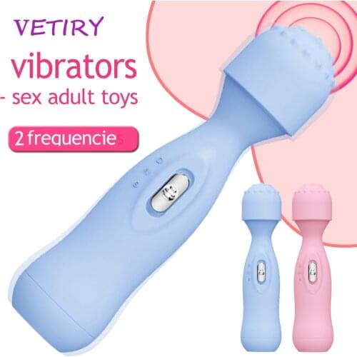 2 Frequency Powerful Vagina Vibrator Clitoris Stimulator AV Stick G Spot Dildo Vibrator Female Masturbation Sex Toys For Women