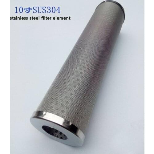 20" SS304 Stainless Steel Preposition Water Purifier Industrial Household Filter Cleanable 100/200/300/400/800 Mesh Strainer