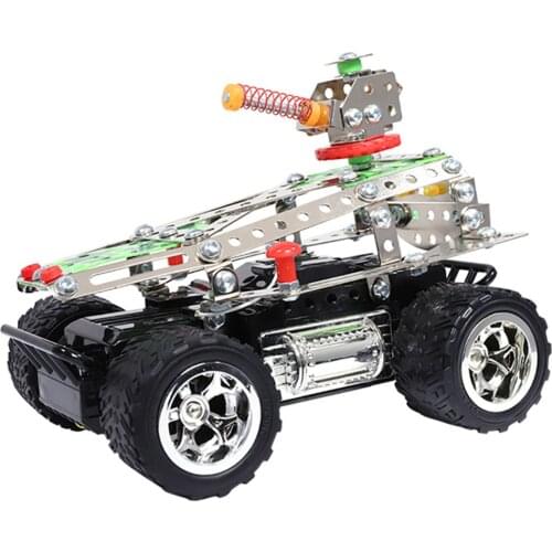 275Pcs DIY Metal Car Puzzle Model 3D Assembly Engineering Off-road Vehicle Kits Model Building Kit children Christmas Gifts