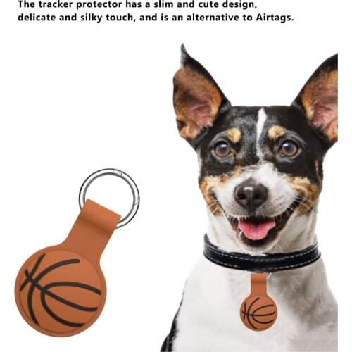 Covered AirTag Case Protective Cover AirTag Silicone Protective Case Compatible with Apple AirTag Tracker Buckle 2021 Newest