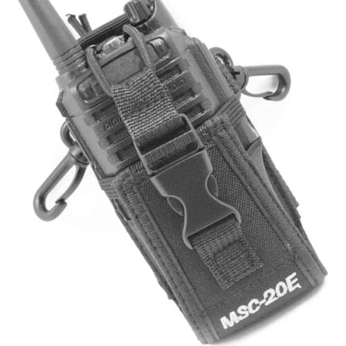 Walkie Talkie Pouch Case Bag Holder Black Fits For BAOFENG UV-5R/Kenwood Durable