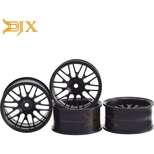 DJX 4PCS Aluminum Wheel Hub for RC 1/10 On-Road Drift Sakura D3 D4 HSP Tamiya