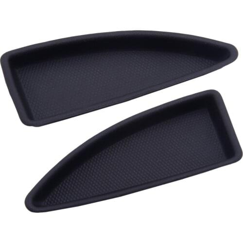 2pcs Car Rear Door Switch Bezel Cap Bolt Cover Bezel Black 23451124 23451126 Fit for Chevrolet Malibu 2016 2017 2018