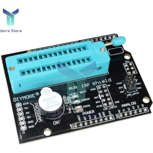 AVR ISP Programmable Expansion Shield Board Module For Arduino R3 Mega2560 Atmega328P Nano Pro Mini Module Bootloader