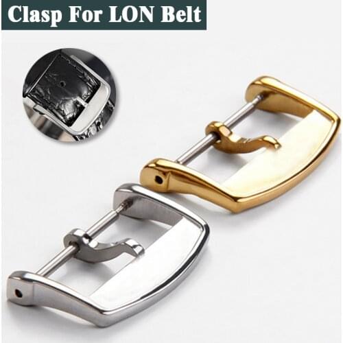 Watch Buckle For Longines LA GRANDE L2 L3 L4 Leather Strap Stainless Steel Watch Pin Buckle Watch Accessories Belt Watch Clasp