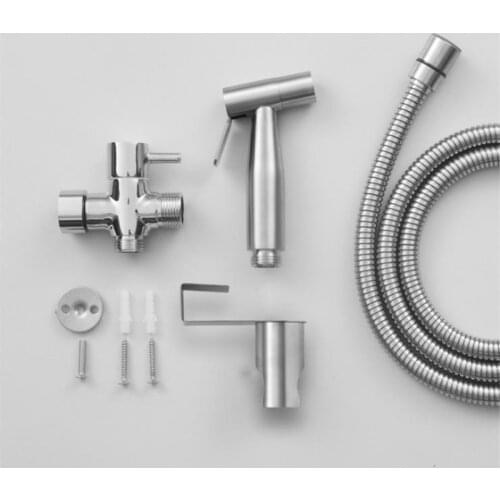 Toilet Handheld Shattaf Bidet Sprayer Stainless Steel Shower Heads Set Shower Faucet Muslim Shower Ducha Higienica