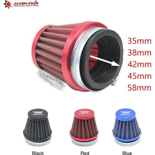 Alconstar Universal Carburetor Air Filter Cleaner 35 38 42 45 58mm Motorcycle Scooter For KEIHI KOSO MIKUNI OKO Carburetor