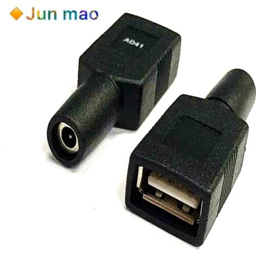 1pcs DC3.5 * 1.1mm bus to USB bus charger DC3.5 * 1.35 universal DC power adapter