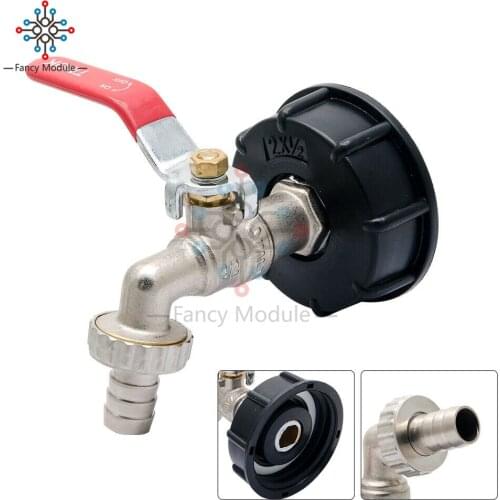 1000L IBC DN50 Water Tank Garden Hose Adapter Fitting Tools 60mm to 15mm Connector Accessories