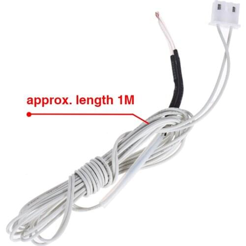 5Pcs/Lot 3d printer parts 100K ohm NTC 3950 Thermistors for MakerBot RepRap prusa I3 Anet 3d Printer NTC pre-wired thermistor